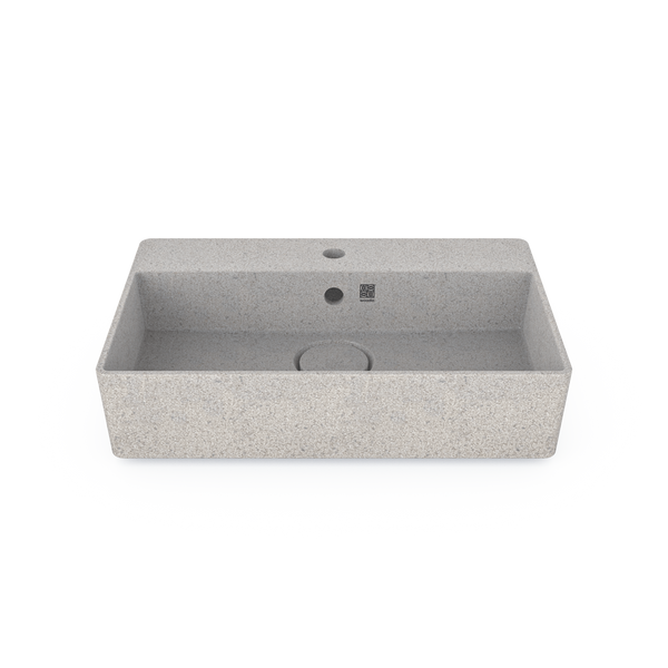 Cube 60 Table Top with Faucet Hole Basin