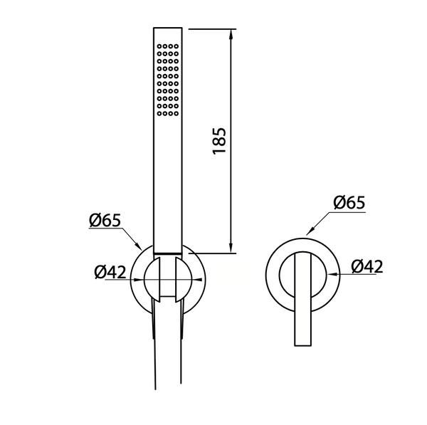 DO86 Hand Held Shower