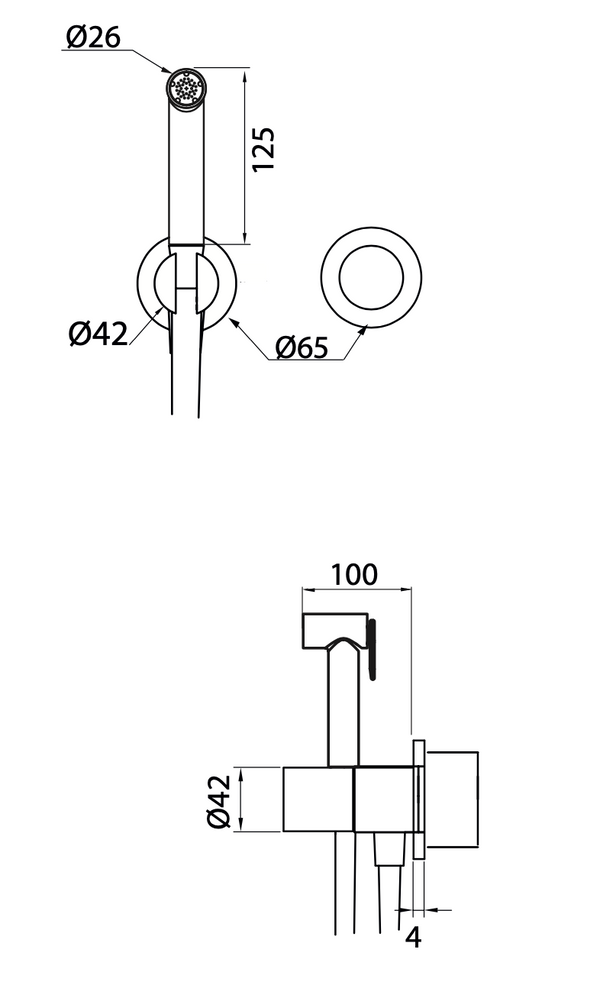 R248 Bidet Set