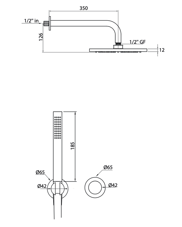 R288 Shower Set