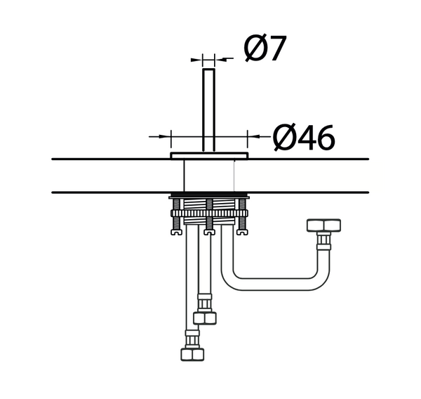 CN78 Ceiling Tap